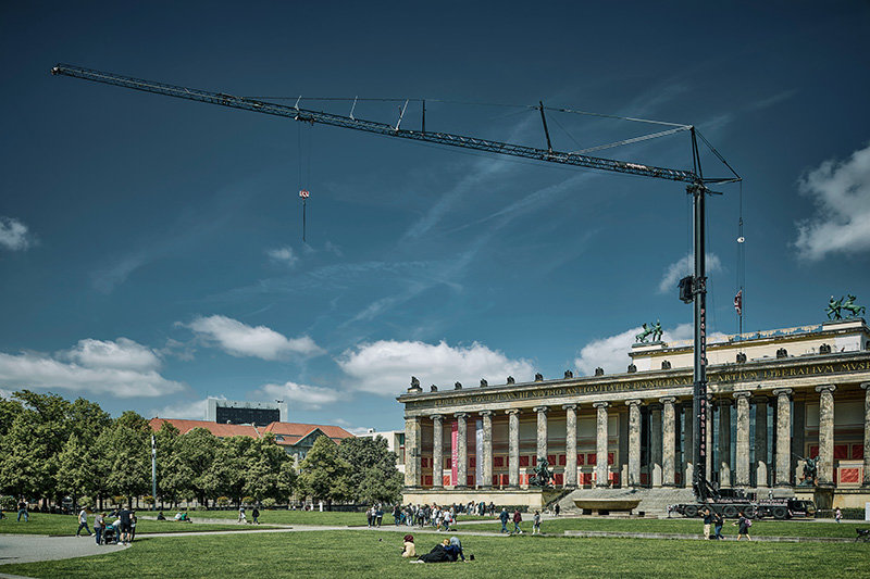 All size classes covered: seven new Liebherr mobile construction cranes for Fröhlich Bau